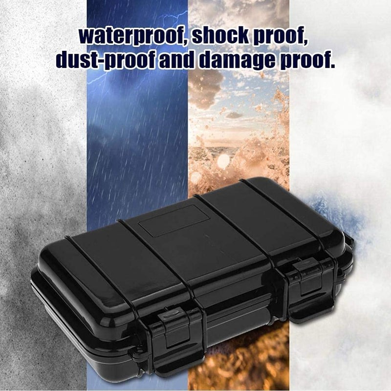 Eboxer Protective Waterproof Case, Outdoor Shockproof Storage Case with Sponge for Loading Smartphone Hard Drive and Other Small Electronic Devices (B) - Image 4